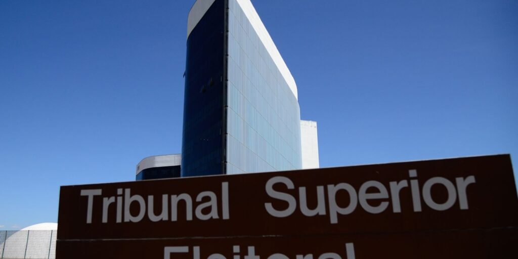 Fachada do Tribunal Superior Eleitoral, em Brasília