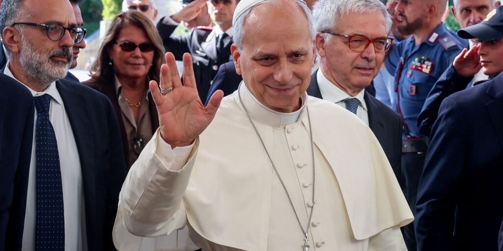 Papa Leão XIV no Vaticano