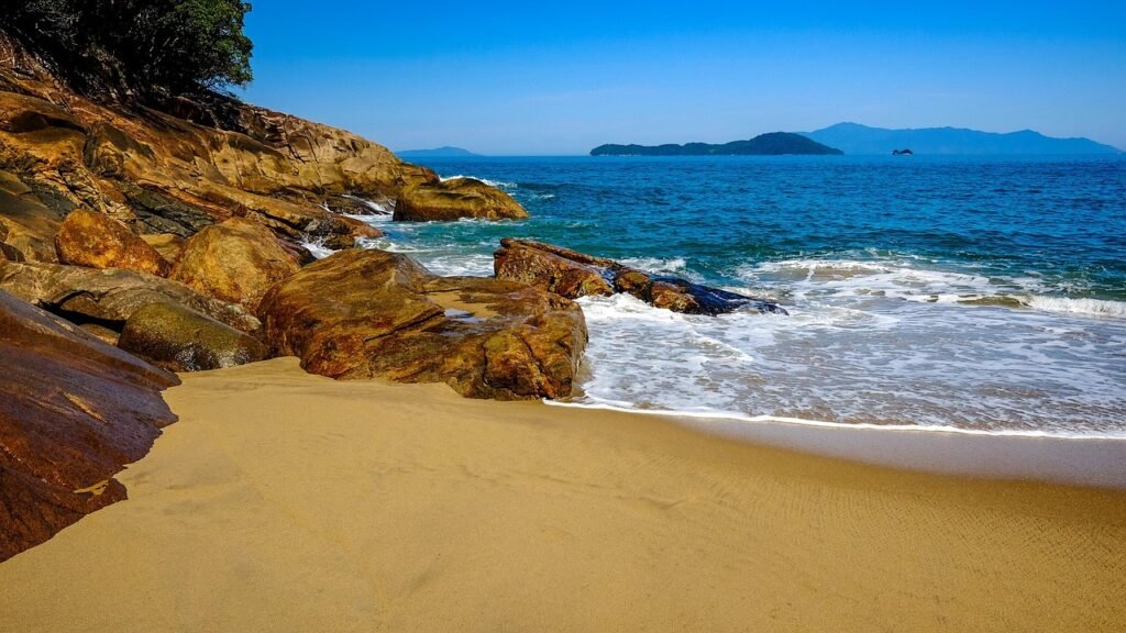 Praia em Ubatuba